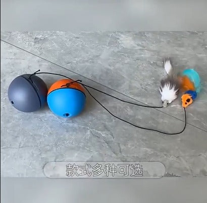 Interactive Cat Toys Ball Automatic Fast Rolling