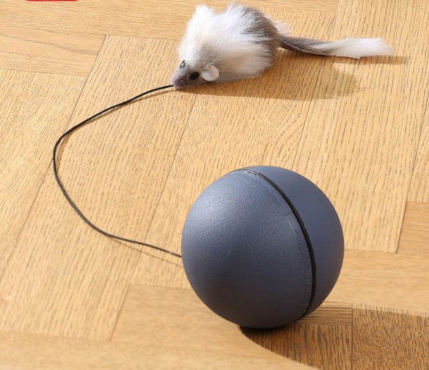 Interactive Cat Toys Ball Automatic Fast Rolling